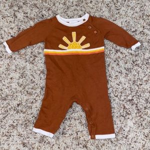 Angel Dear Vintage Sunshine Knit Coverall